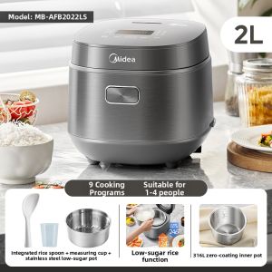 Midea | Low Sugar Multi-function Rice Cooker 1-2 Persons