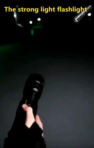 Acciaiie Flashlight Rechargeable Waterproof Smart Digital Display LED flashlight Heavy Duty Zoomable