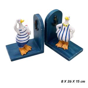 ที่คั่นหนังสือเป็ด ตกแต่งแนวทะเล ตกแต่งธีมชายหาด ตกแต่งบ้านสไตล์ทะเล พร็อพตกแต่ง พร็อพถ่ายรูป สินค้าพร้อมส่งจากประเทศไทย