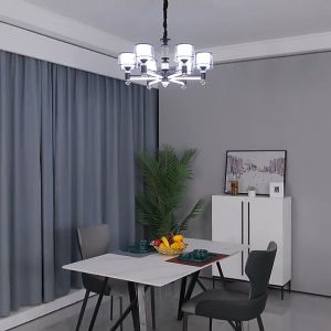 โคมระย้าคริสตัล โคมไฟห้องนั่งเล่น ห้องนอนของโรงแรม โคมระย้าคริสตัลยุโรป โคมไฟขายร้อน โคมไฟเปลี่ยนสี 3สี crystal Light