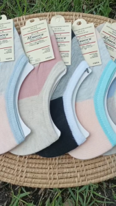 SALE ถุงเท้าข้อสั้น chomchic สีสันสดใส มินิมอล สไตล์เกาหลี ใส่ได้ทั้งชายและหญิง สินค้าพร้อมส่ง