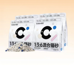 Cator | Odor Removing Nearly Dust-free Tofu Clay Mixture Cat Litter 20kg