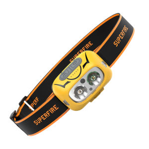 SUPERFIRE | Fishing Specific Bright Rechargeable Sensing Headlamp