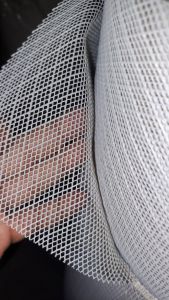 GRAY color  Plastic Screen Net 1/16 by 3ft 1 meter long