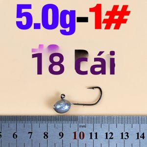 Hộp 18 Móc Câu Cá Có Ngạnh Hình Trứng 2g 3.5g 5g 7g Móc Câu Mềm Siêu Nhỏ Dành Cho Cá Bass Cá Chép Thép Carbon Dụng Cụ Câu Cá Biển Câu Cá Trên Thuyền