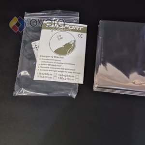 TaffSPORT Selimut Hangat Darurat Emergency Thermal Blanket Insulation Anti Hipotermia Alumunium Foil