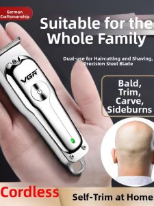 Dual-Purpose Electric Hair Trimmer & Shaver