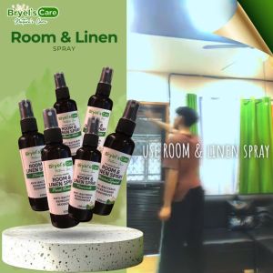 Bryels Care Enterprises Room & Linen Spray 100ML Experience Long-Lasting Freshness Eliminates Odors Revitalizes Spaces and Creates a Clean Inviting Atmosphere Anywhere You Go Fabric freshener spray Linen mist Air and fabric refresher Aromatherapy mist