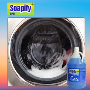 Soapify HPM Power Clean Liquid Detergent – Tough on Stains Gentle on Fabrics Contain Odor Neutralizer
