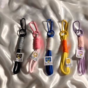 Tri-Town Fashion Anti-lost Mobile Phone Case Lanyard Wrist Rope Keychain Bag Pendant