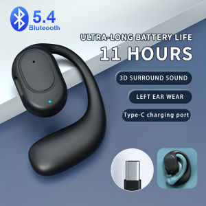 Wireless Headphones Bluetooth Headset With Microphone Bone Conduction Handsfree Noise Canceling Earphones For Driving Audifonos