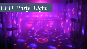 COD TaffLED 6W Lampu Disco LED Putar Full Warna Sensor Suara Musik RGB 240V with Remote Control