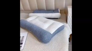 Ergonomic Pillow for Neck and Shoulder Pain Orthopedic Correction Repair Traction Contour Pillow，Memory Foam Pillows Neck Pillow Queen Size Bed Pillow for Sleeping Ergonomic Cervical Pillow Neck Support Pillow for Side Back Stomach Sleeper