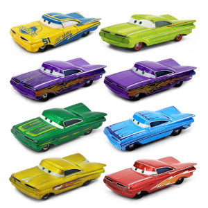 Takara Tomy | Disney Pixar Cars Ramone Racing Anime Figure Storm Car Model Childrens toys 1:55 Die Cast Alloy Material Kids Gifts