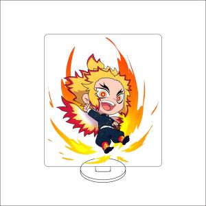 Bandai | Anime Demon Slayer Rengoku Kyoujurou Agatsuma Zenitsu Kanroji Mitsuri Kamado Nezuko Hình 10CM Cosplay Acrylic Đứng Đồ Trang Trí Dành Cho Người Thu Thập