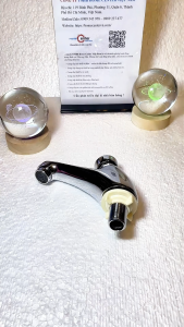 Vòi lavabo tự động ngắt tay nhấn Wufeng WF121