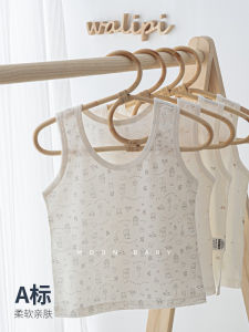 Varios Kids Thin Breathable Tank Top Boys Girls Quick Dry Sweat Absorbent Base Layer Vest Baby Summer Lightweight Inner Outer Wear