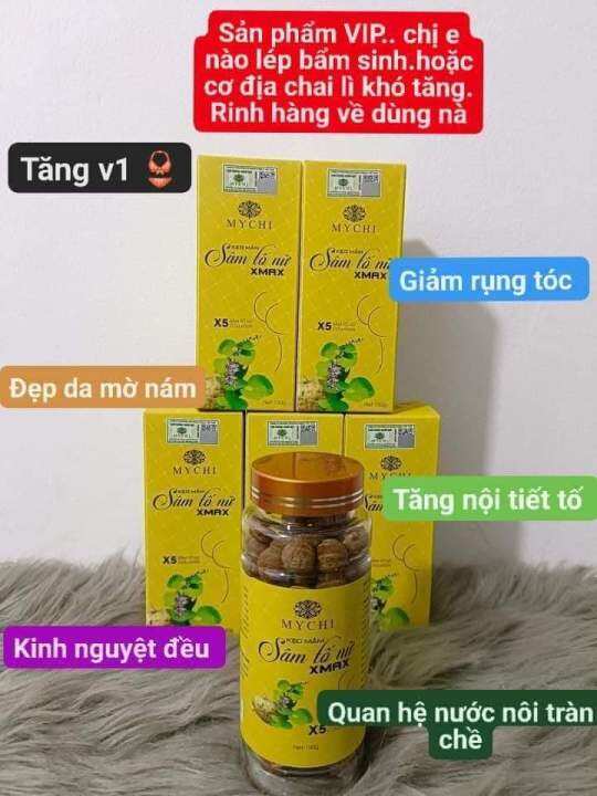 [FreeshipMAX] Kẹo nở ngực, to, săn chắc, đẫy đà.....Kẹo mầm Sâm tố nữ Plus X2 (mua 4 hộp tặng 1 hộp nữa =5 hộp + tặng dây đo)