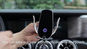 15W Qi Car Phone Holder Wireless Charger Car Charger Stable Rotatable Air Vent Dashboard Phone Holder Charging Support