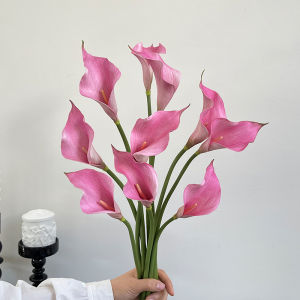 Luxury Large Size Lilies Hoa Giả Trang Trí Nhà Đồ Trang Trí Bàn Ăn Hoa Tươi Hoa Tươi Cầm Tay Trang Trí Nhà