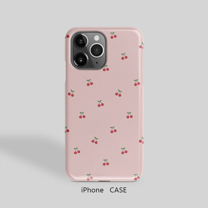 เคสโทรศัพท์มือถือแบบบางเฉียบสีชมพูสดใสพร้อมลายส้มสำหรับ iPhone 16 pro Max เปลือกป้องกันแบบบางเฉียบสำหรับ Apple 13 ที่ทนทานต่อการสึกหรอ