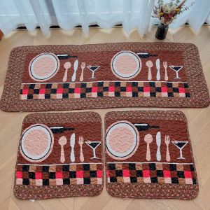 Stylish Cartoon Cotton Car Seat Cushion Three-Piece Set