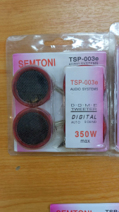 [Clear Stock Last Chance to Buy] Semtoni 350W Max High Efficiency Dome Tweeter TSP-003e Audio Systems Digital Auto Sound
