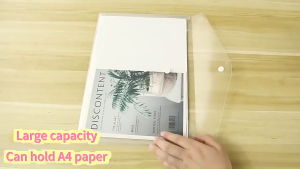 【Shipping from Malaysia】A4 Clear PP Sheet Protector,Easy Insert & Remove for Office School Documents