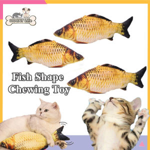 20cm Cat Fish Toy Funny Simulation Plush Catnip Toy Lifelike Artificial Fish Pet Cat Kitten Teaser