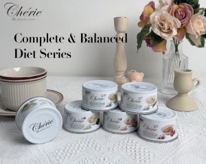 (min 12 cans - can mix) Cherie Complete & Balanced Series Cat Food 80g (pH Care Digestive Care Healthy Joint)