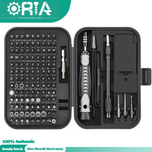 ORIA Bộ Dụng Cụ Sửa Chữa Điện Thoại Di Động 130 Trong 1 Mũi Khoan Vít Từ Tính Có Từ Hóa Tháo Rời-INTL