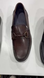 Mens Vintage Genuine Leather Slip-On Loafers Moccasins Casual Driving Design Top Layer Comfortable Shoes