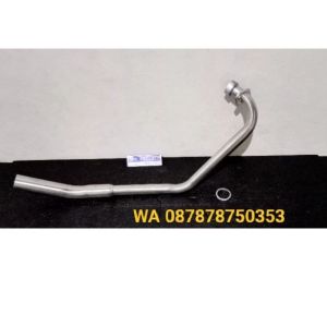 Leher Knalpot Standar YAMAHA VIXION FULL BENDING Panjang Ujung Tabung Knalpot MONEL STEEL Quality