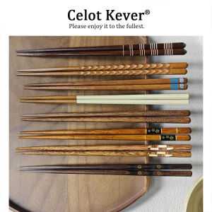 Antibacterial Antifungal Slip-Resistant Wooden Chopsticks