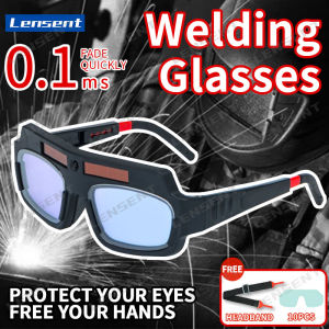 Lensent Solar welding glass auto darkening sale Eye protection Dark shade Anti-Flog Anti-glare Goggles True color Automatic dimming welding mask