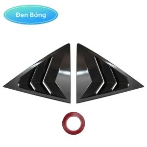 Ốp Che Cửa Sổ Sau Màu Đen Bóng ABS Cho Mazda 6 2002-2016 Ốp Cửa Gió Bên Phụ Kiện Xe Hơi Bộ Body Kit 2 Món