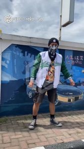 Jaket Baseball Varsity Kombinasi 2 Warna Bordir Casual Vintage California Series - Akar Official Shop