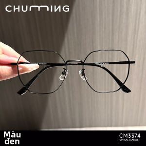 Chuming | Gọng Kính Cận Siêu Nhẹ Titan Cho Phụ Nữ Đặt Theo Đơn Có Chống Ánh Sáng Xanh