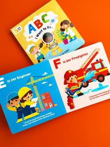 BEAR TALE Interactive Learning Book for Kids Alphabet Early Childhood Education Spark Curiosity and Knowledge with 24 Letters and Careers