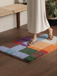 SAIBOSI | Vintage Washable Non-slip Water Absorbing Floor Mat