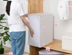 ❣️FH0103❣️กระเป๋าจัดเก็บผ้าห่ม ผ้านวม แบบไม่มีลาย