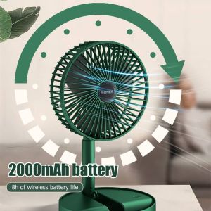 Desk Scalable Fan Small Folding Fan with USB Charging Rechargeable