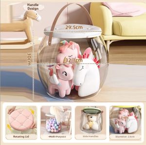Transparent Multi-functional Storage Bin Large Capacity