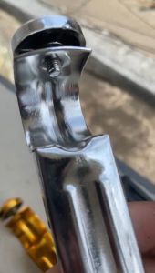 [YANHADU] PAKET KUMPLIT BRACKET TUTUP BATANG GOLD SATU PASANG KAKI TUTUP BATANG GORDEN