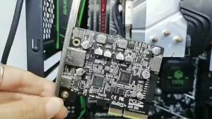 PCIE3.0 to USB3.2 Adapter Card Type-C Front 10Gbps PCI Express PCI-E USB 3.2 Controller Add on Card TypeE 19P/20P Expansion Card