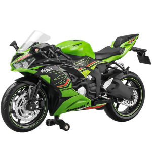 Quy Mô 1:12 Kawasaki ZX-6R Mô hình xe máy hợp kim Xe mô hình đúc Những Người Yêu Thích Bộ Sưu Tập Trẻ Em Món Quà Sinh Nhật Kim Loại Đồ chơi bé trai