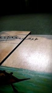 (PART 1) Hiasan Dinding Kaligrafi 2pcs (Sepasang) Tersedia 3 Ukuran Muhammad Allah Walldecor MDF