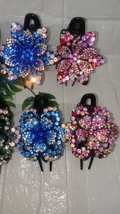 JEPIT RAMBUT KOREA SANGGUL WANITA MOTIF BUNGA ELEGAN ORIGINAL IMPORT TERBARU clips