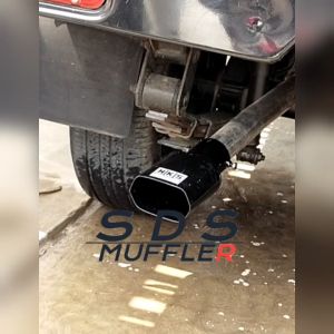 Knalpot HKS Sport Enghanged Hitam untuk Mobil & Truck - Pemasangan Baut
