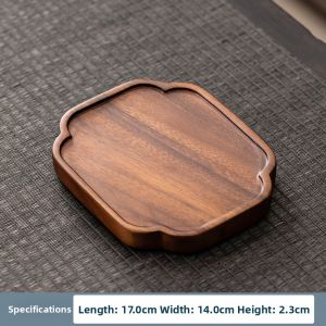 cpm·teaset | Home Use Walnut Wood Rectangular Tea Tray
